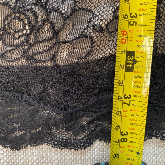 Suzy Shier Black Lace Nude Lined Sleeveless Party Dress- Sz-S - Picture 16 of 16